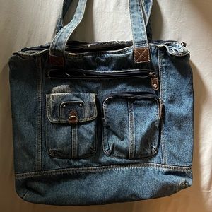 DENIM VINTAGE JEAN TOTE